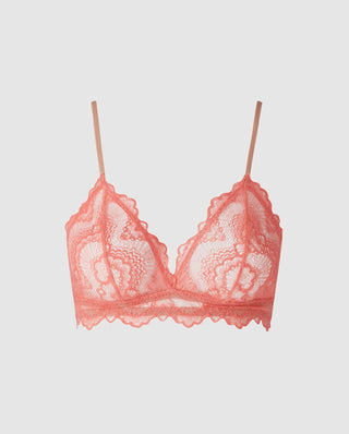 Hot Pink Triangle Bralette • Understatement Underwear