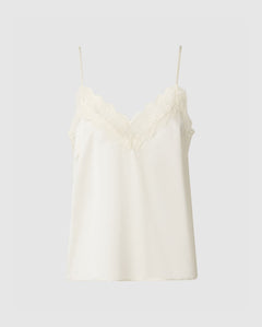 Silk Lace Camisole Cream