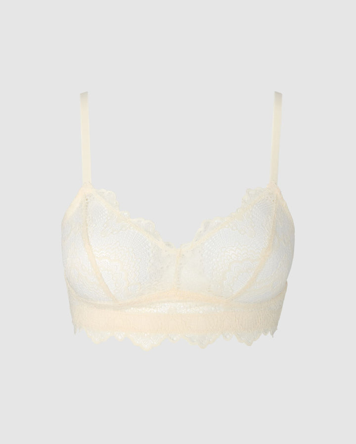 Lace Balconette Cream