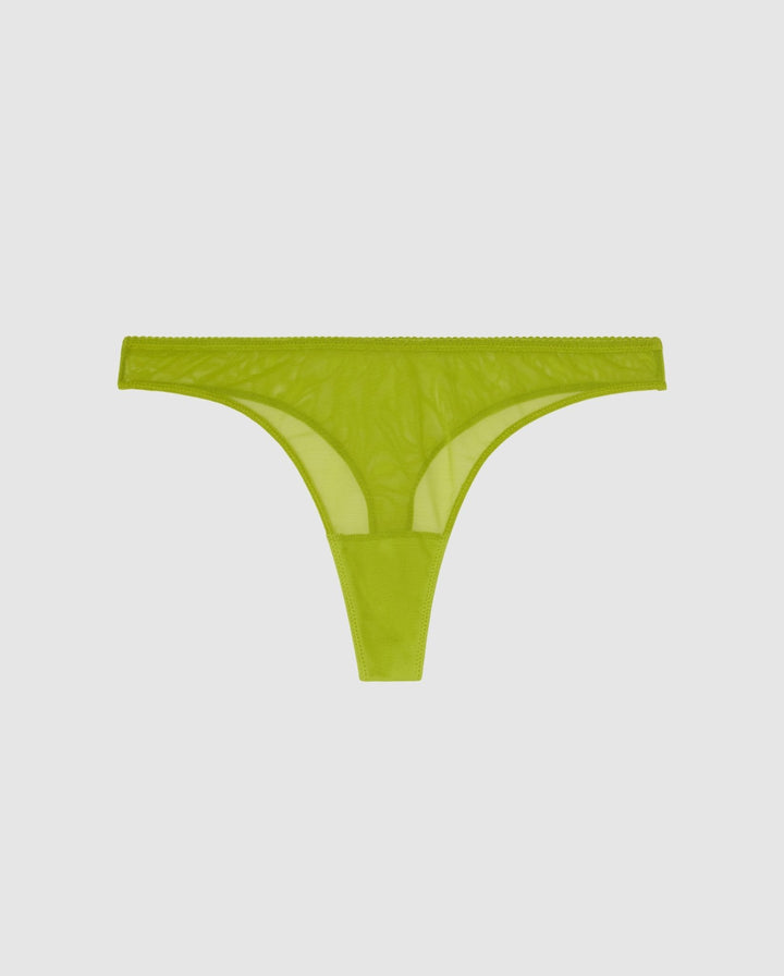 Mesh Thong Matcha