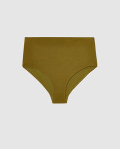 Highwaist Bikini Briefs Olive