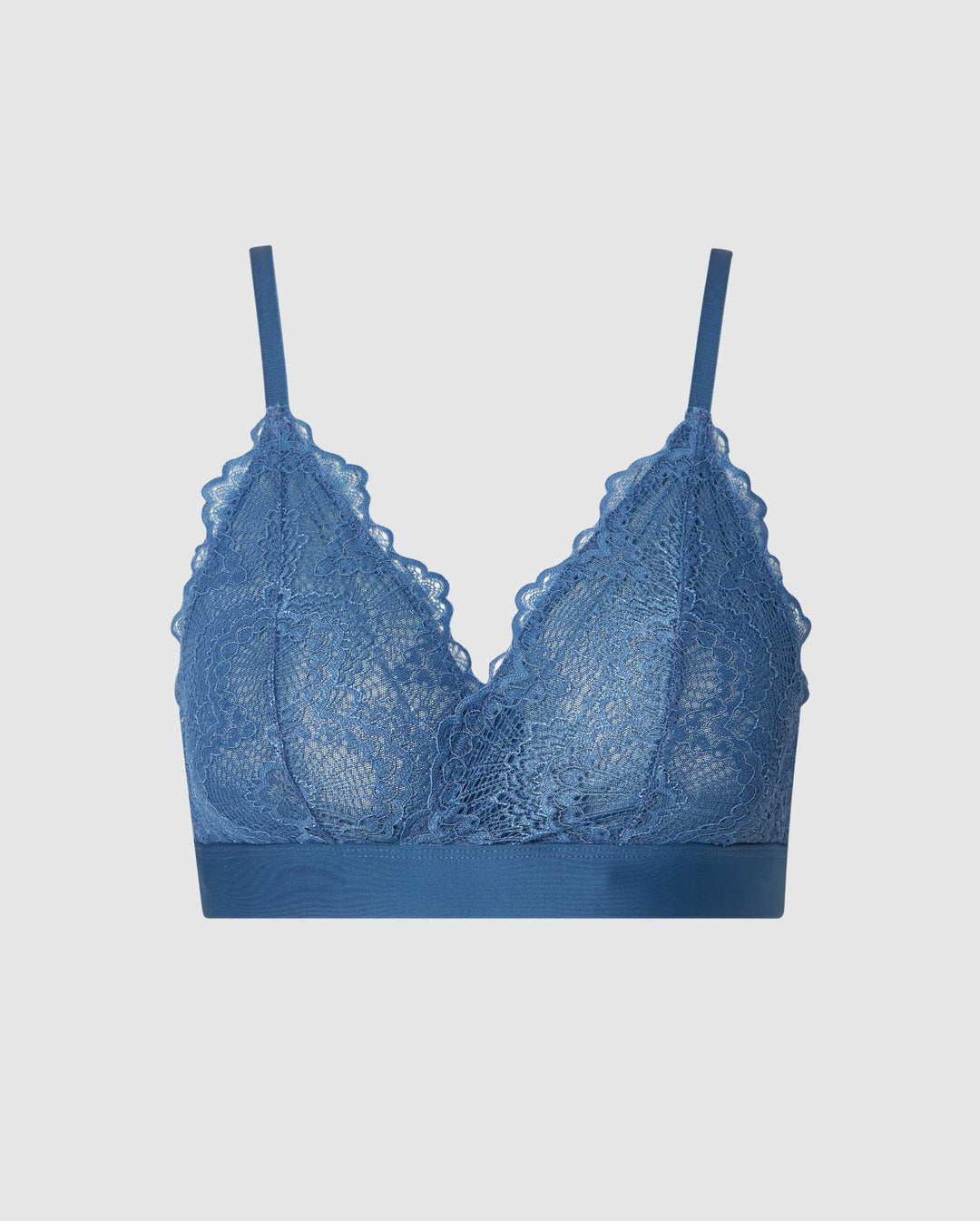 Out From Under Allover Scalloped Lace Bralette