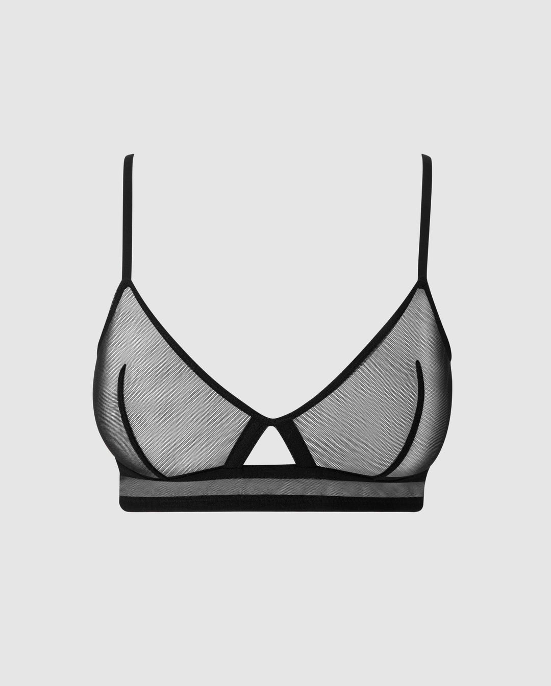 Out From Under Geo Mesh Modern Triangle Bralette