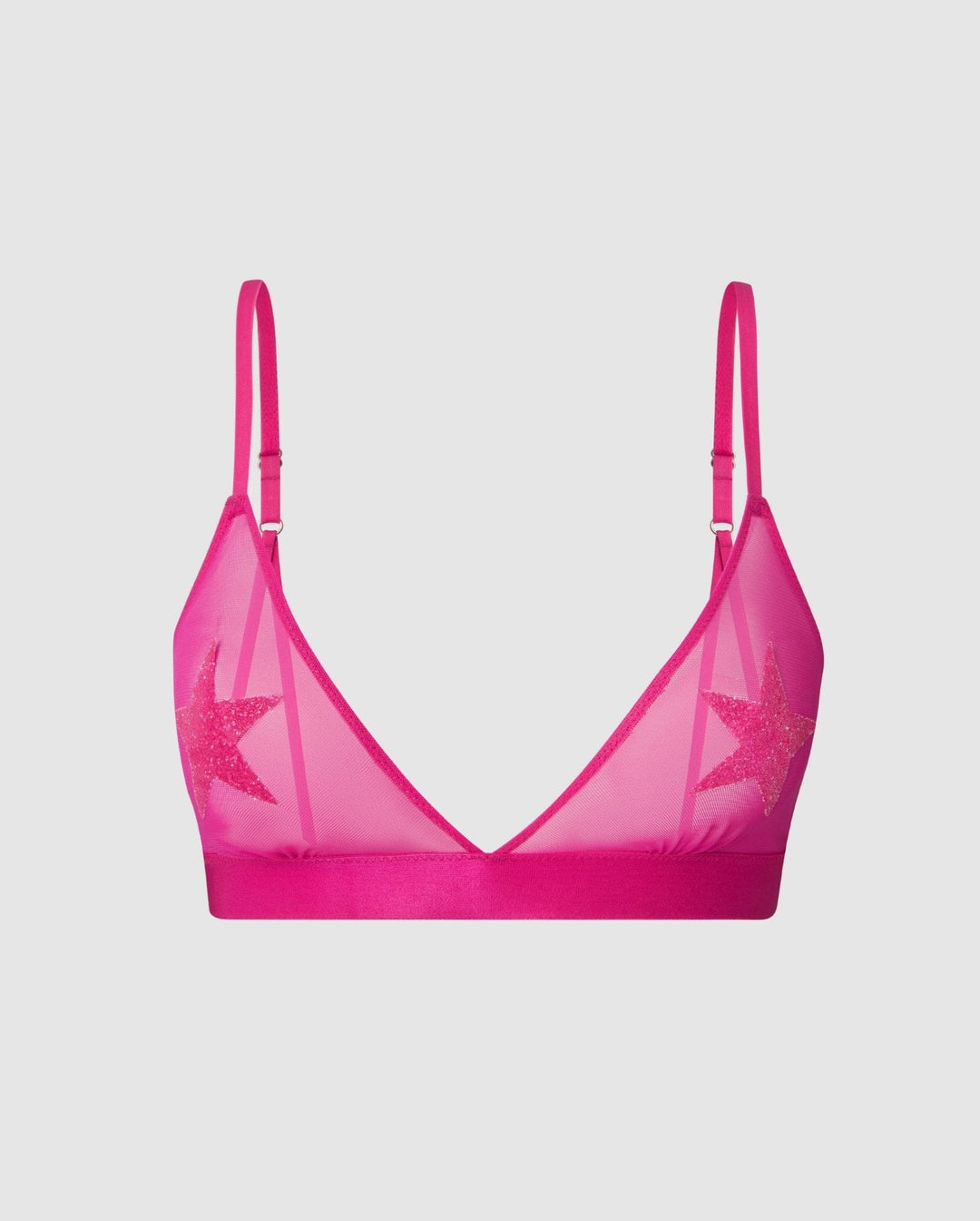 Hot Pink Triangle Bralette • Understatement Underwear