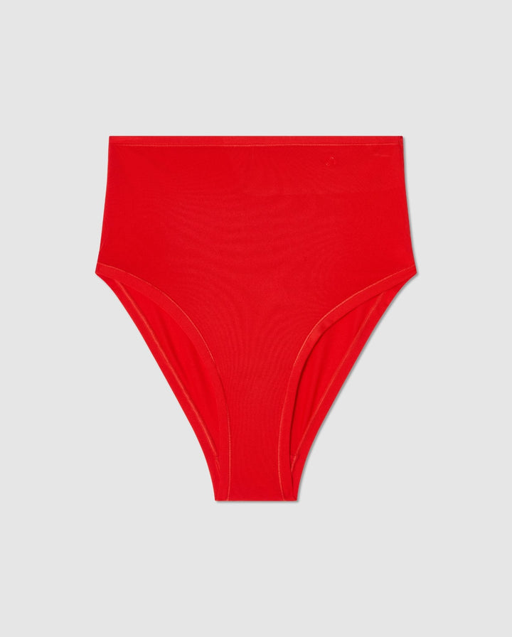 Micro Highwaist Briefs Fiery Red