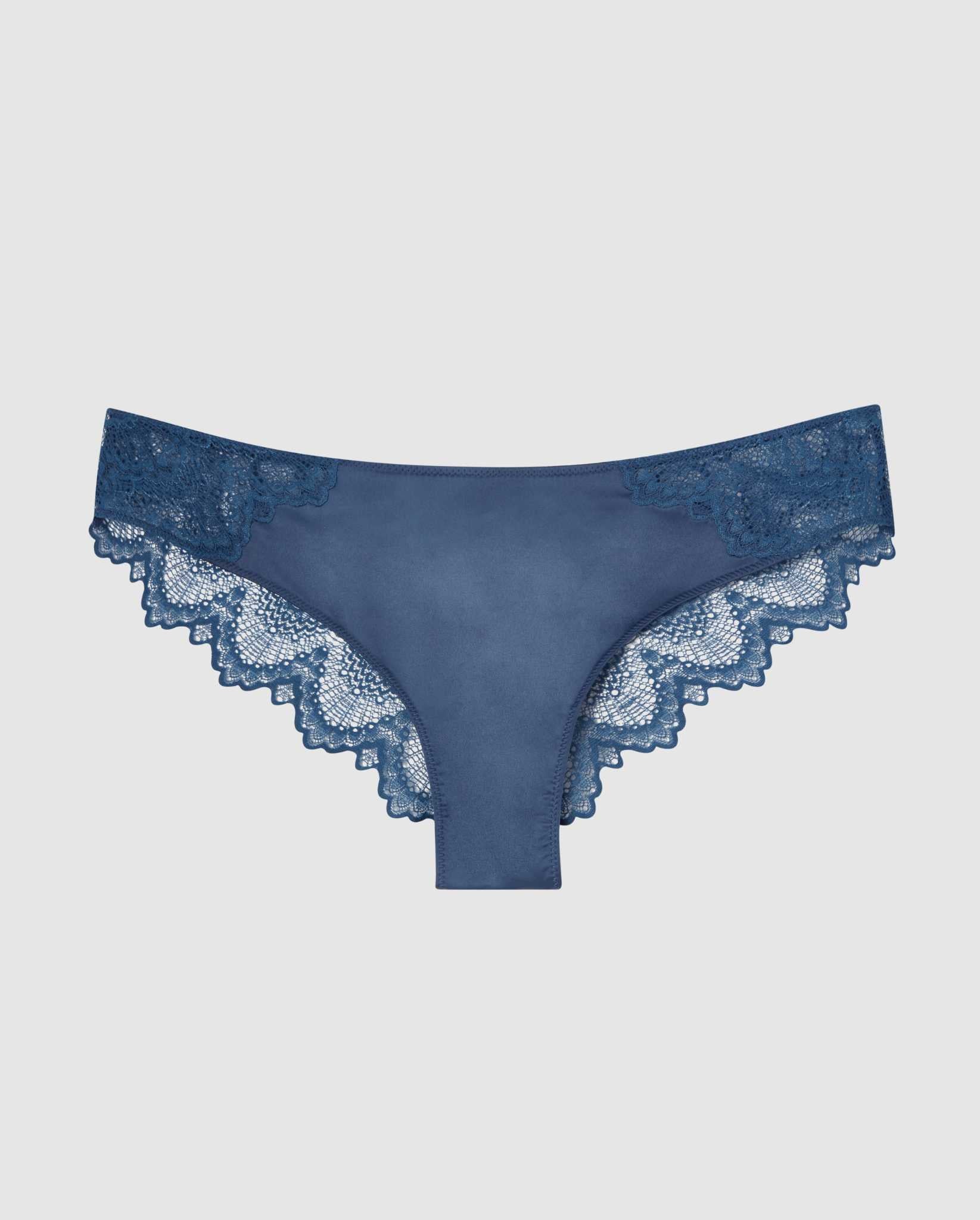 Blue store lacy panties